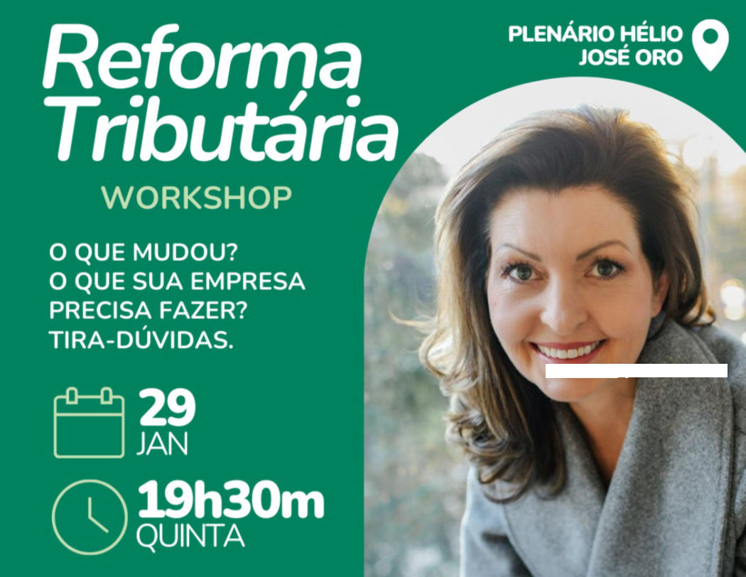 Workshop sobre reforma tributária ocorre no Plenário na quinta-feira